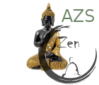 logo AZS, Bouddha et zazen