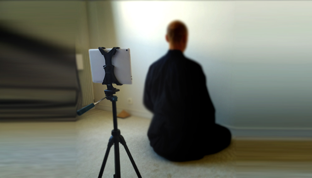 zazen en ligne via video conférence avec zoom