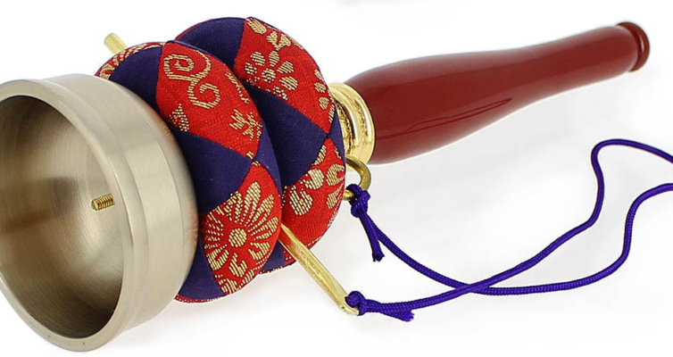 la clochette ou inkin pour les cérémonies zazen