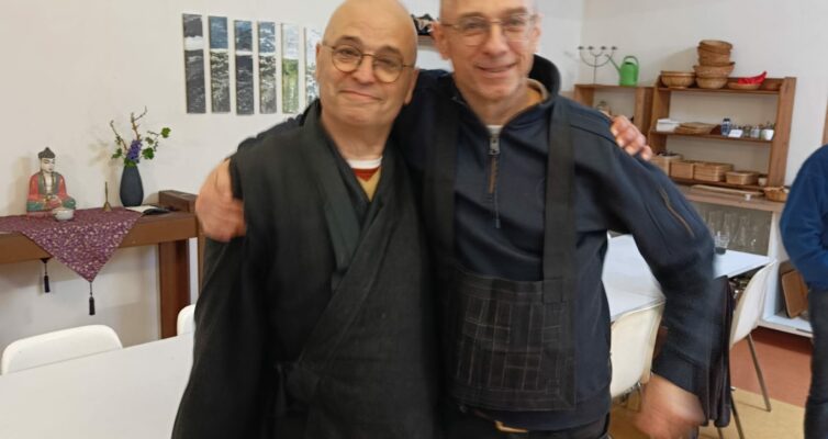 khagan et bakak enseignant et moines zen